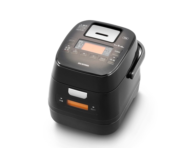 分離式量り炊きIHジャー炊飯器 3合 ブラック