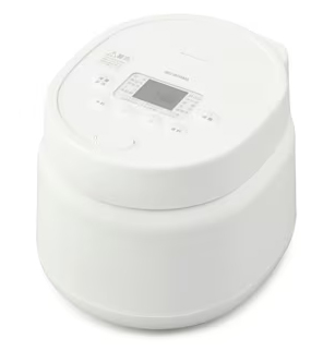 ジャー炊飯器 3合 ホワイト