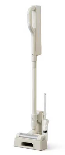 充電式紙パックスティッククリーナー グレージュ