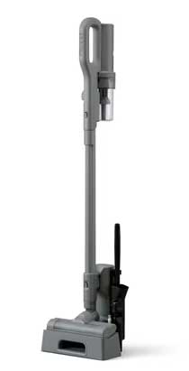 充電式サイクロンスティッククリーナー グレー