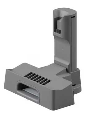 充電式サイクロンスティッククリーナー グレー