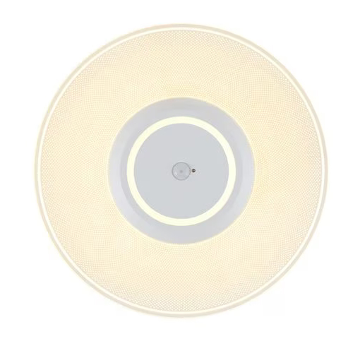 LED小型シーリングライト パネルライト 人感センサー付き 電球色