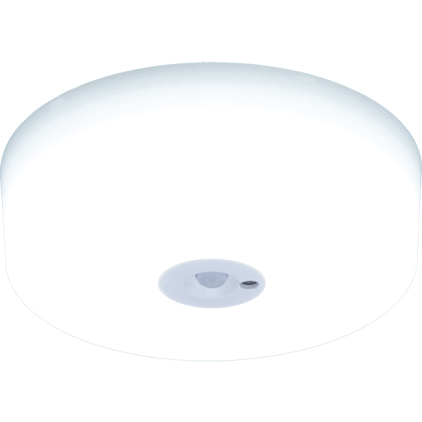 小型シーリングライト メタルサーキットシリーズ 600lm 人感センサー付 昼光色