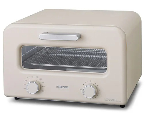 スチームカーボントースター ミルクベージュ