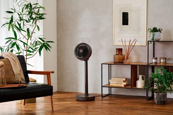 サーキュレーター扇風機 デザインタイプ ブラウン