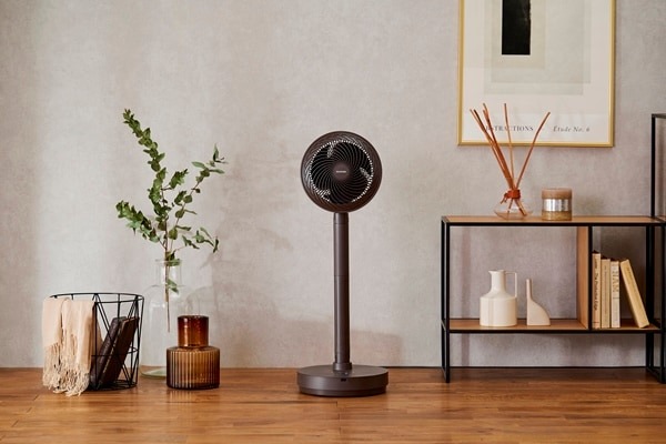 サーキュレーター扇風機 デザインタイプ ブラウン