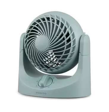 卓上扇 マカロンmini 固定式 ブルー