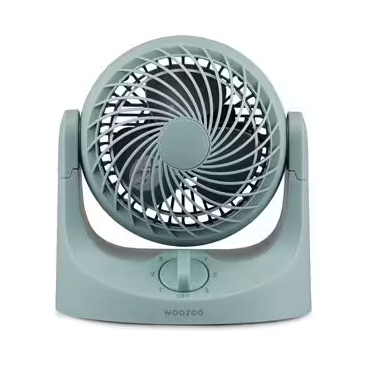 卓上扇 マカロンmini 固定式 ブルー