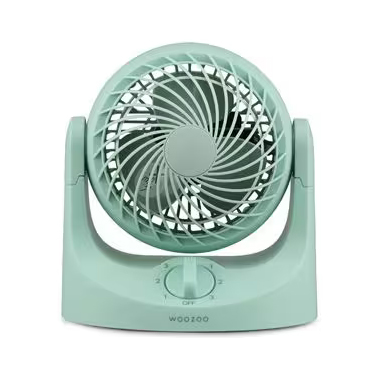 卓上扇 マカロンmini 固定式 グリーン