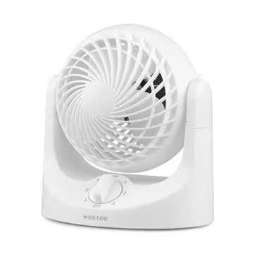 卓上扇 マカロンmini 固定式 ホワイト
