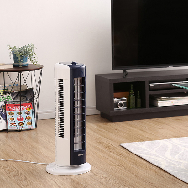 上下ルーバータワーファン mini メカ式 ネイビー