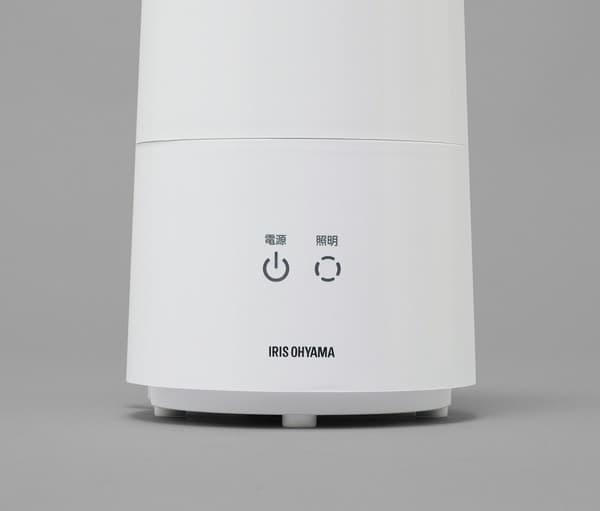 超音波式加湿器 樽型 ホワイト
