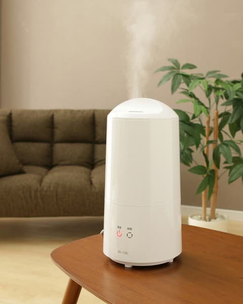 超音波式加湿器 樽型 ホワイト