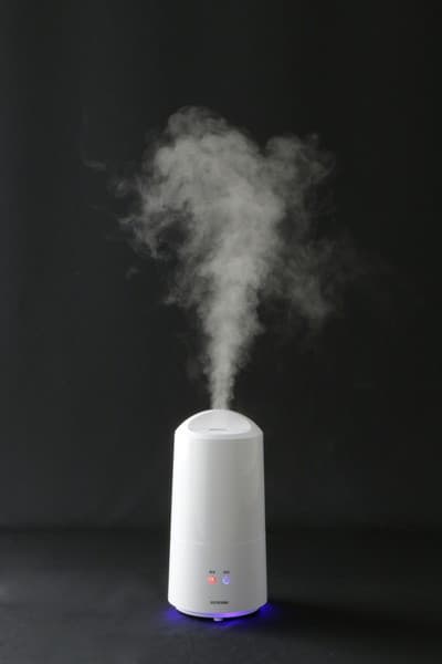 超音波式加湿器 樽型 ホワイト