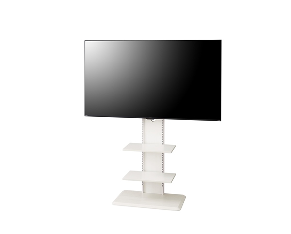 スタンドテレビ台 オフホワイト