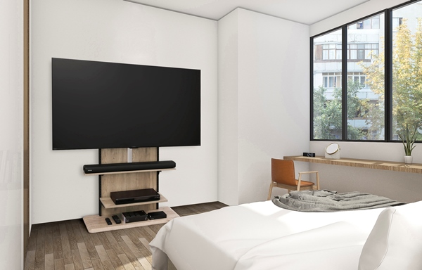 スタンドテレビ台 ライトナチュラル