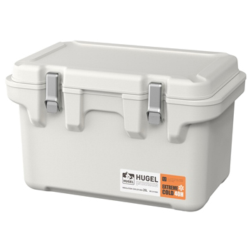 HUGEL 真空断熱クーラーボックス 20L ホワイトアッシュ