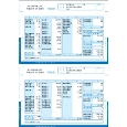 給与明細書ページプリンタ用紙封筒式