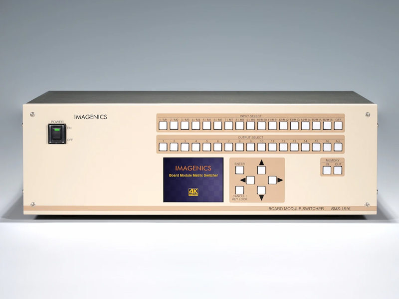 ボードモジュール型マトリックススイッチャー（フレーム/電源）