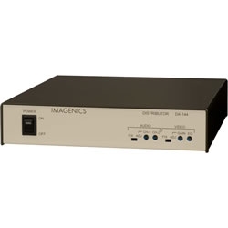 映像・音声1入力4分配器