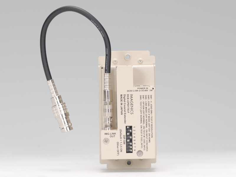 DVI（HDMI）信号同軸延長器・送信器