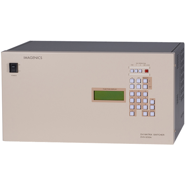16入力24出力DVIマトリックススイッチャー（HDCP対応）