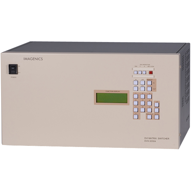 32入力32出力DVIマトリックススイッチャー（HDCP対応）