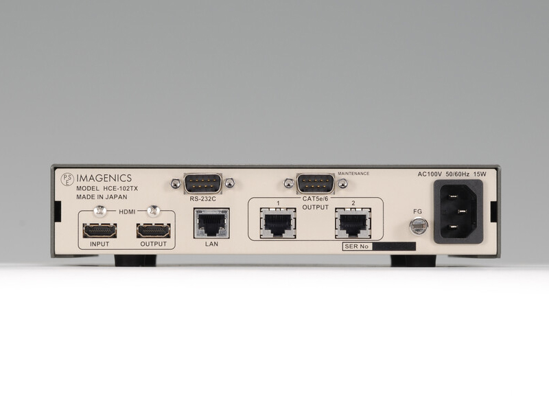 HDMI入力CAT5e/6出力2分配送信器