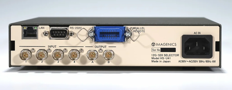 12G-SDI(6G/3G/HD)セレクター
