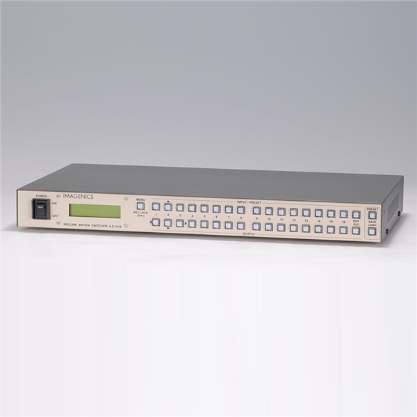 16入力16出力IMG.Link信号マトリックススイッチャー