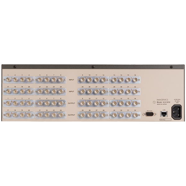 32入力32出力スロット式IMG.Linkマトリックススイッチャー