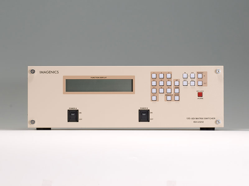 32入力32出力12G-SDIマトリックススイッチャー