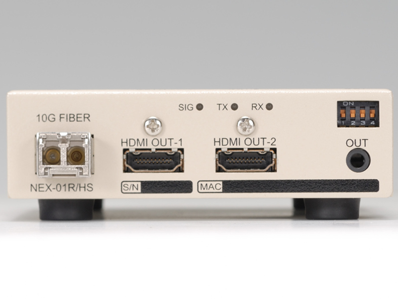HDMIネットワーク受信器（シングルモードファイバーケーブル伝送タイプ）