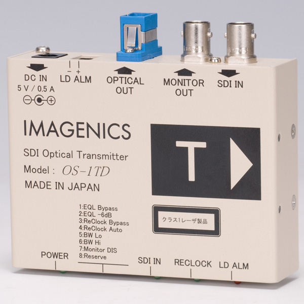 SDI 光送信器（長距離仕様）