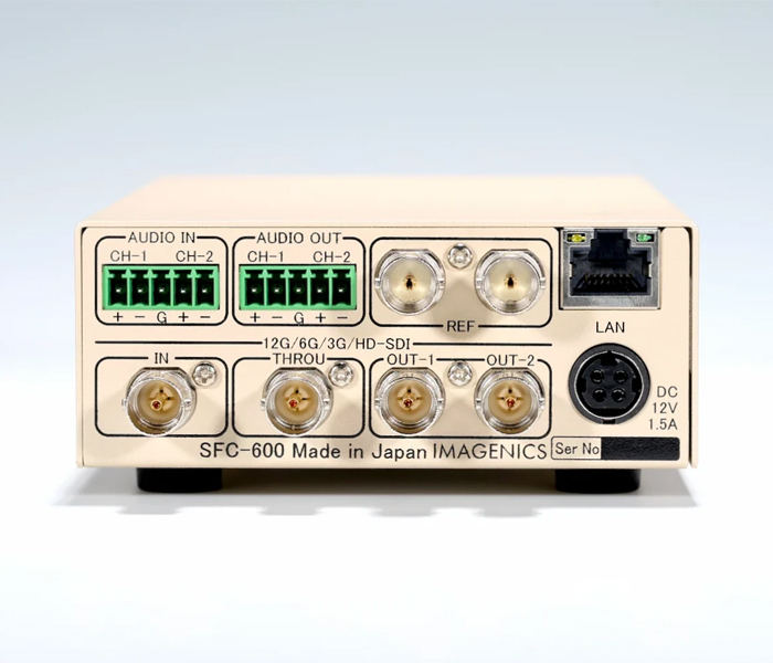 12G/6G/3G/HD-SDIフォーマットコンバーター