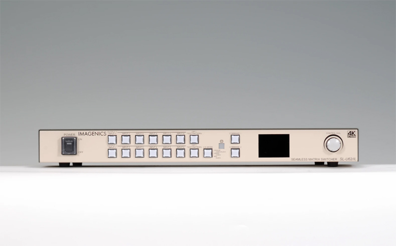4K対応マルチシグナルシームレスマトリックススイッチャー