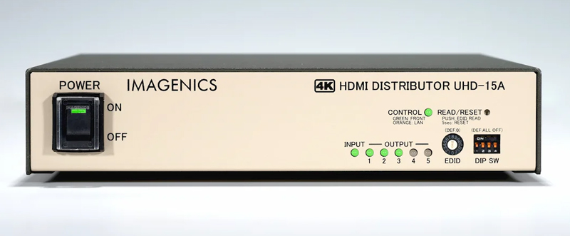 1入力5出力HDMI分配器