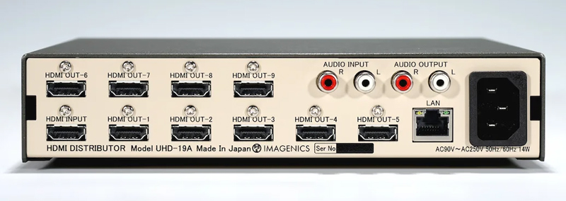 1入力9出力HDMI分配器