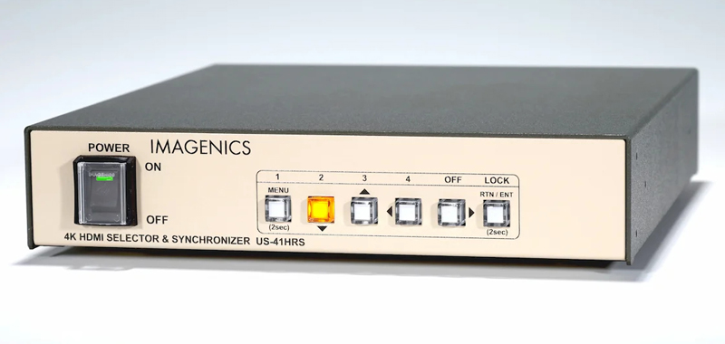 4K 4x1 HDMI SELECTOR & SYNCHRONIZER