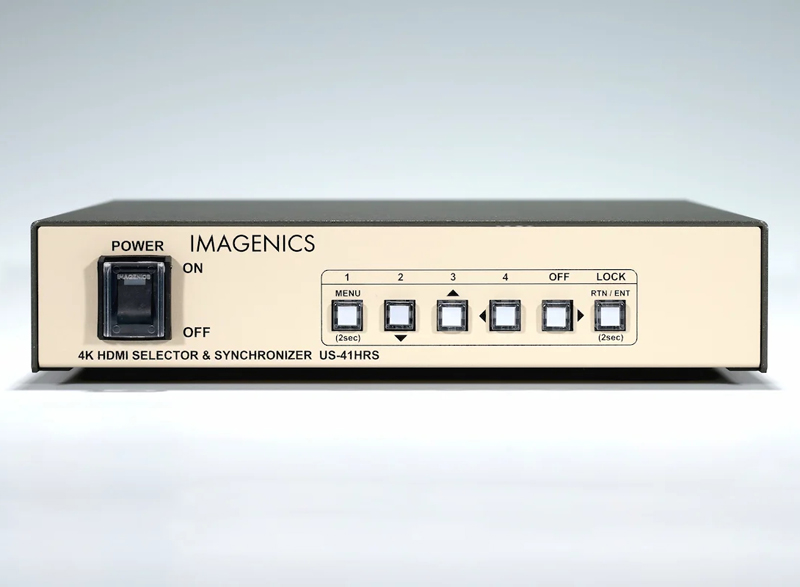 4K 4x1 HDMI SELECTOR & SYNCHRONIZER