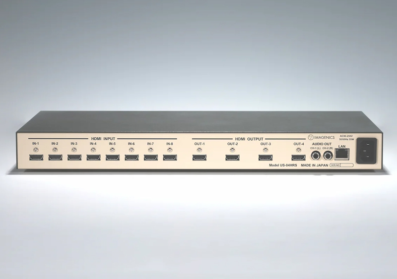 4K 8x4 HDMI SELECTOR & SYNCHRONIZER