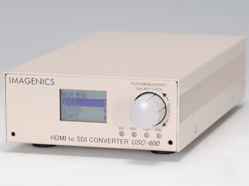 HDMI to 12G/6G/3G/HD-SDI スキャンコンバーター