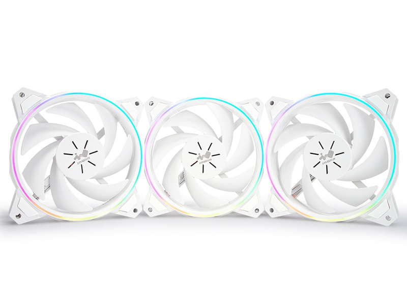 Sirius Pure ASP120 120mmケースファンのホワイトモデル！3個パック