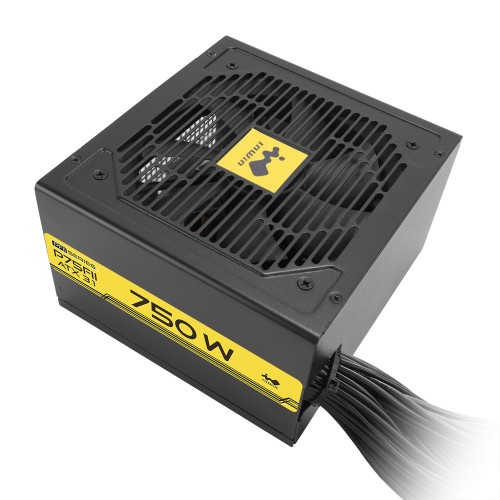 P75FII ATX 3.1(正式型番：IW-PS-PFII750W)/80PLUS GOLD取得/750W電源/ATX 3.1準拠/PCI-E 12V-2x6 コネクター搭載/ケーブル直付け式/5年保証