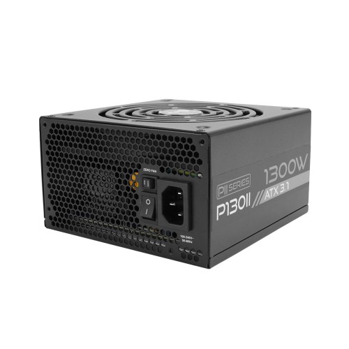 P130II(正式型番：IW-PS-PII1300W)/80PLUS Platinum取得1300W電源/ATX 3.1準拠/PCI-E 12V-2x6 コネクター2基搭載/フルモジュラー/10年保証