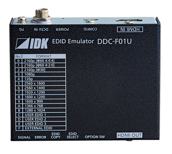 4K@60対応 HDMI EDIDエミュレーター