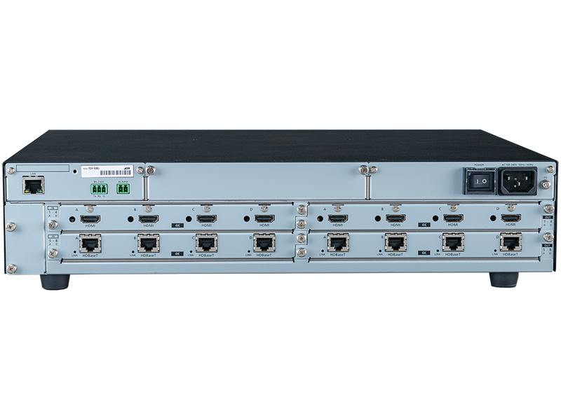 4K60 8入力8出力モジュラー型マトリクススイッチャ