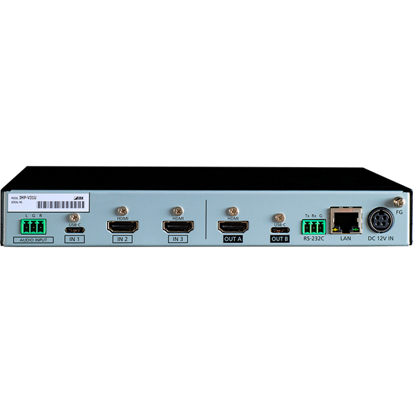 3入力1出力 4K@60対応 HDMI/USB-C切換器