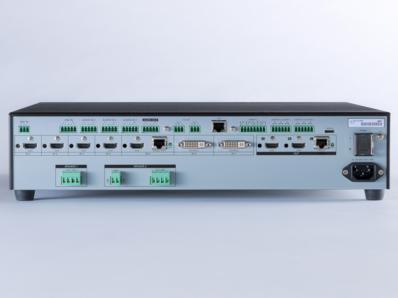 7入力1出力アンプ内蔵デジタルマルチスイッチャ