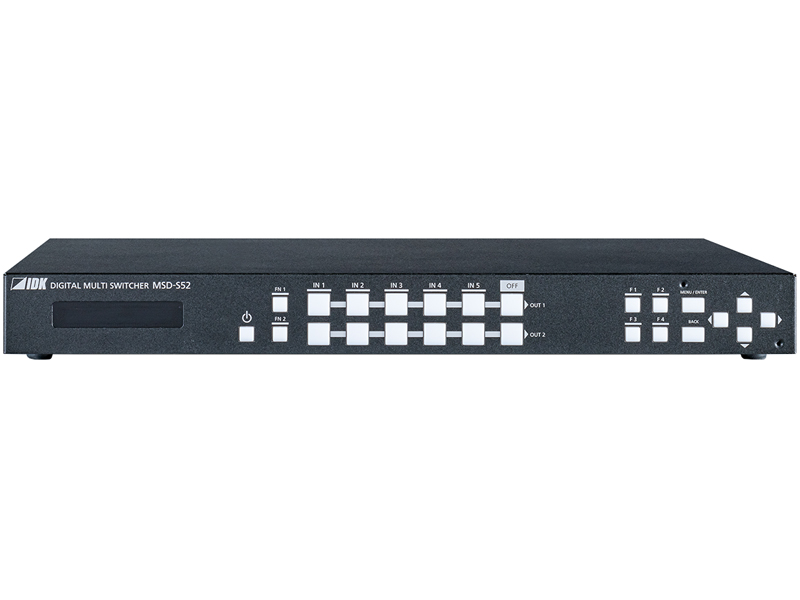 5入力2出力 デジタルマルチスイッチャ